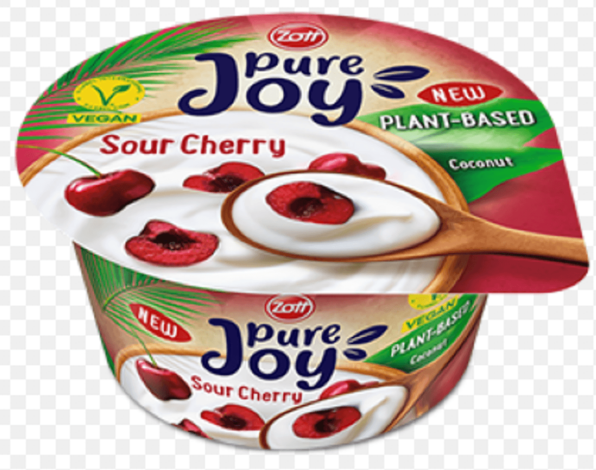Zott Pure Joy cseresznyés kókusztej alapú fermentált termék