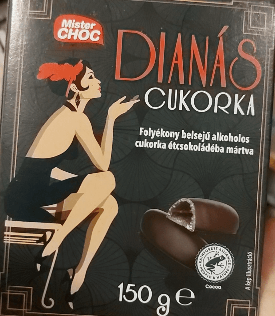 Mister Choc Dianás cukorka
