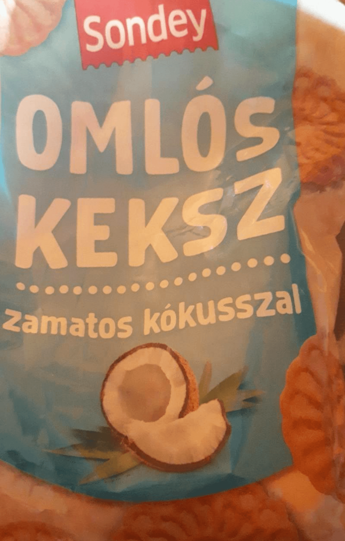 Sondey Omlós keksz kókuszos