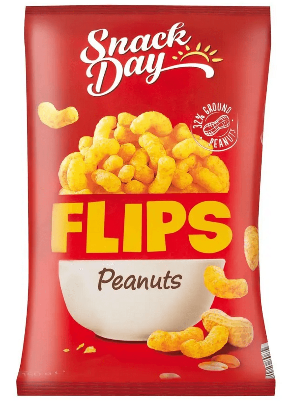 Snack Day Flips Kukoricasnack földimogyoróval 150 g