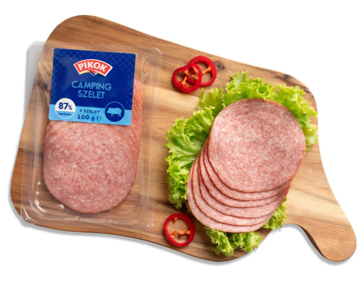 PIKOK, Camping szelet, 87% sertéshúsból