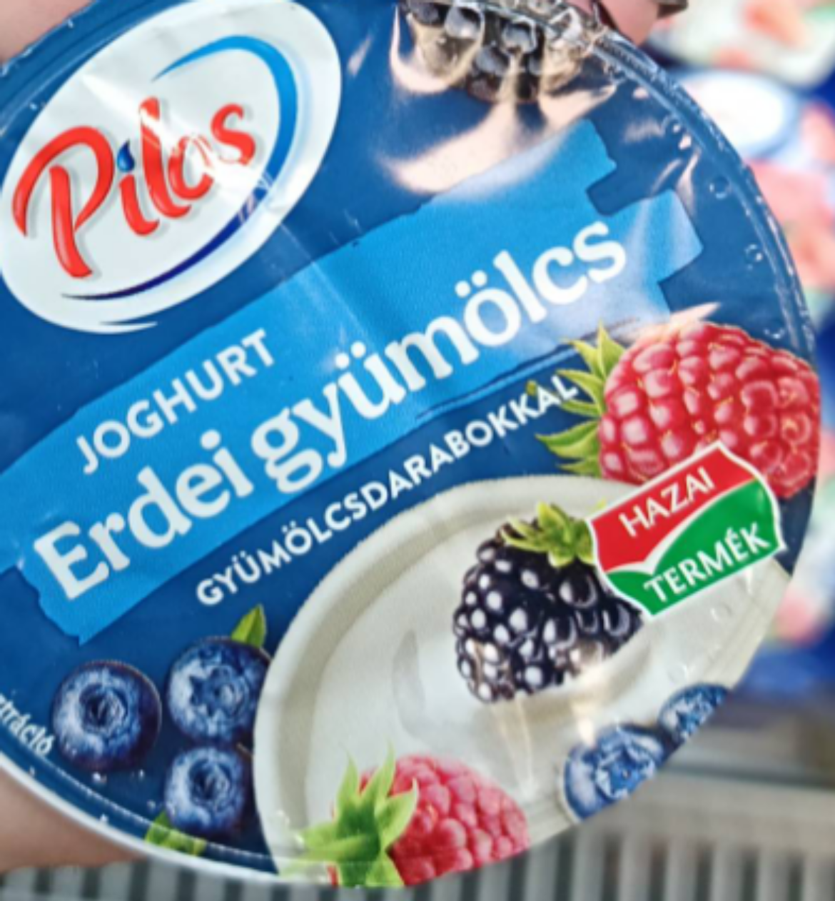 Pilos joghurt gyümölcsdarabos erdei gyümölcsös, 150 g