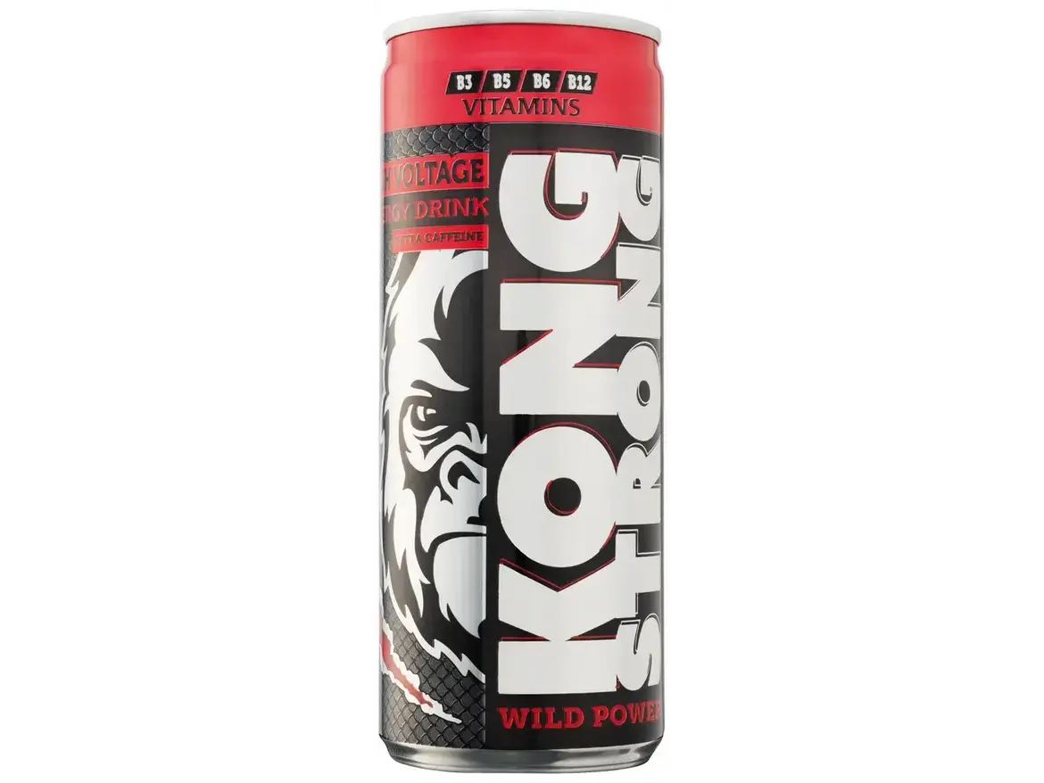 Kong Strong Energiaital High Voltage alma és tuttifrutti ízű