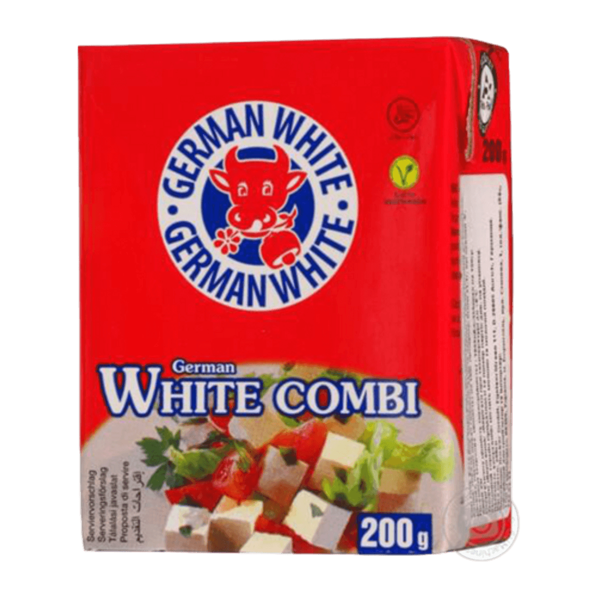 German White Combi krémfehér sajt