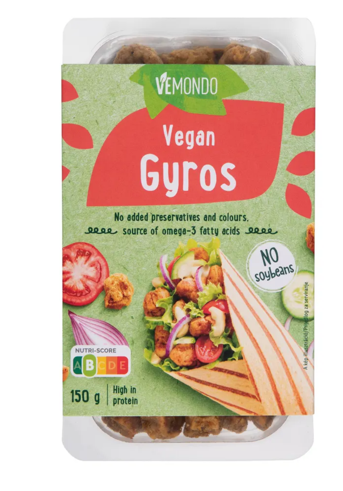 VEMONDO Vegán gyros, 150 g