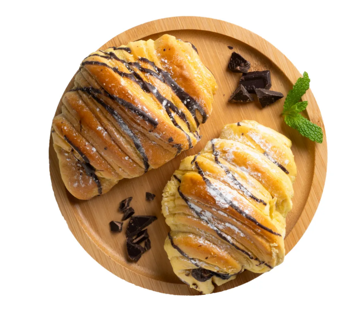Croissant kakaós töltelékkel