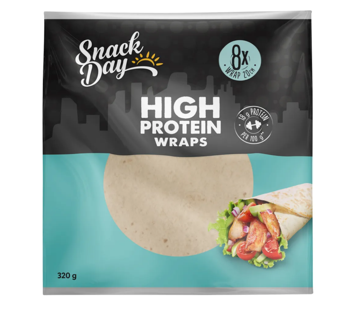 Snack Day High Protein Wraps 8x 40g