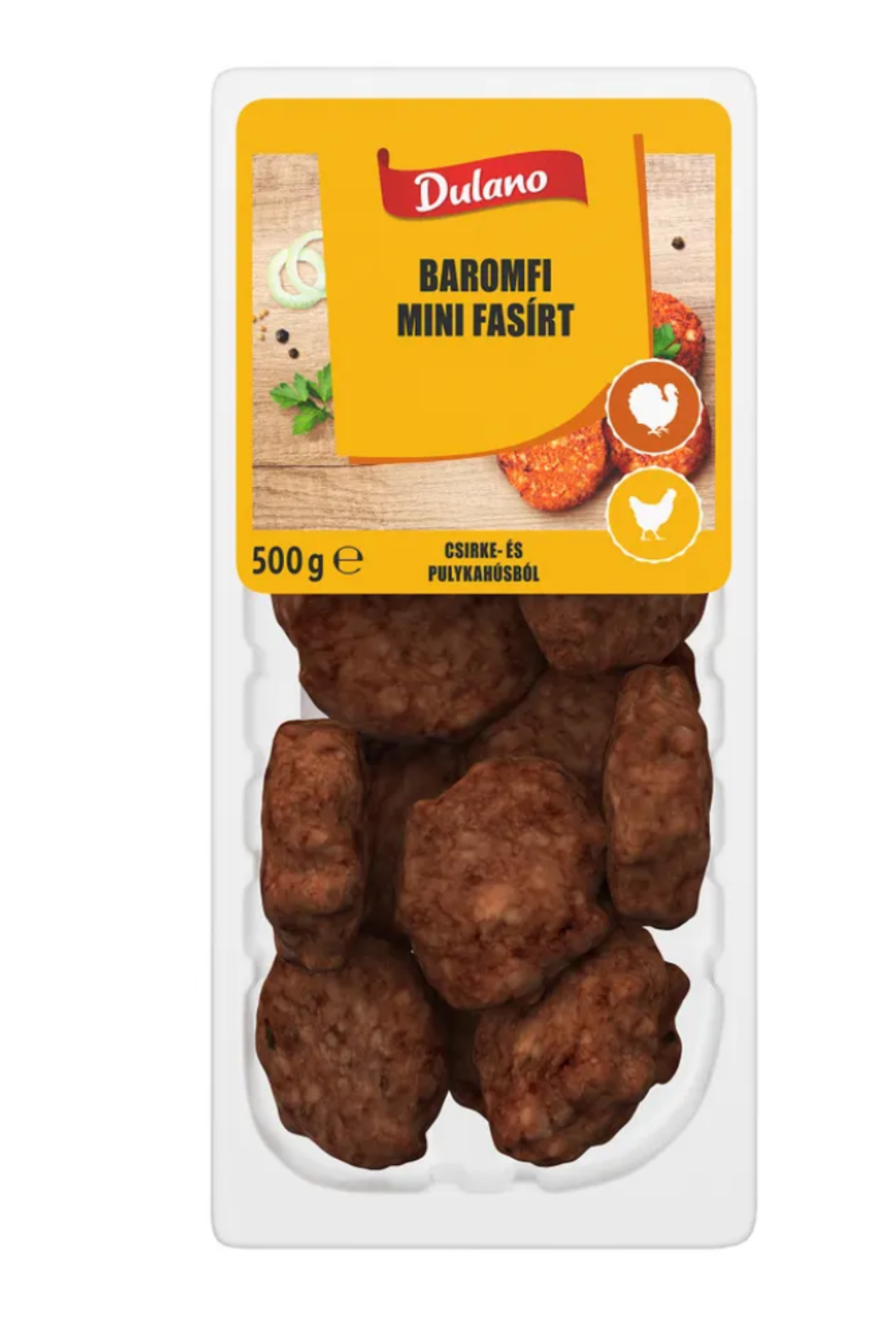 Dulano Baromfi Mini fasírt csirke-és pulykahúsból