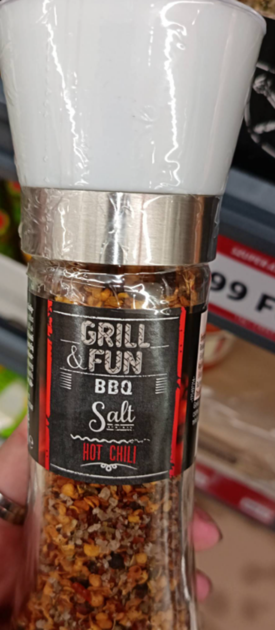 Grill&fun Fűszerkészítmény chilipaprikával, 110 g