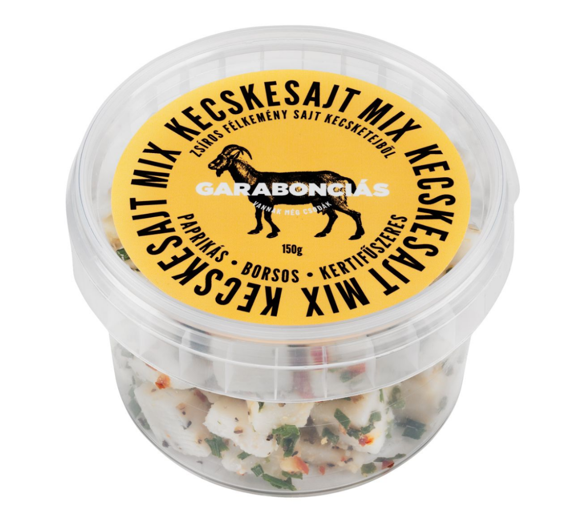 Garabonciás kecskesajt mix