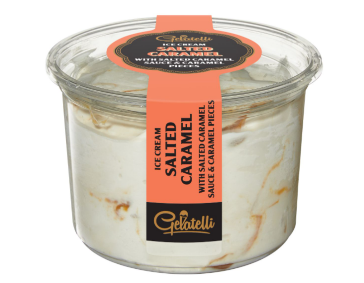 Gelatelli jégkrém sós karamellás