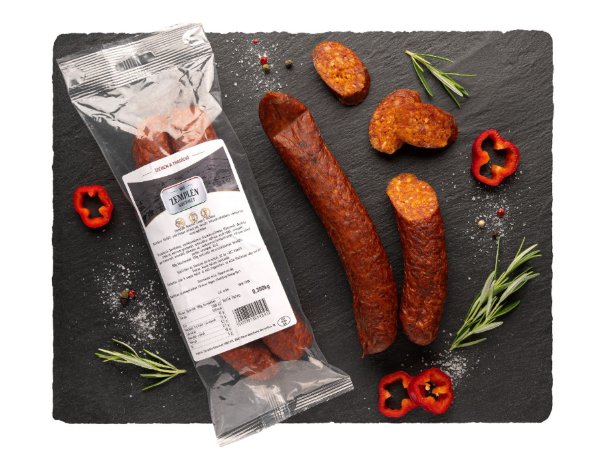 Zemplén Gourmet Lángolt kolbász