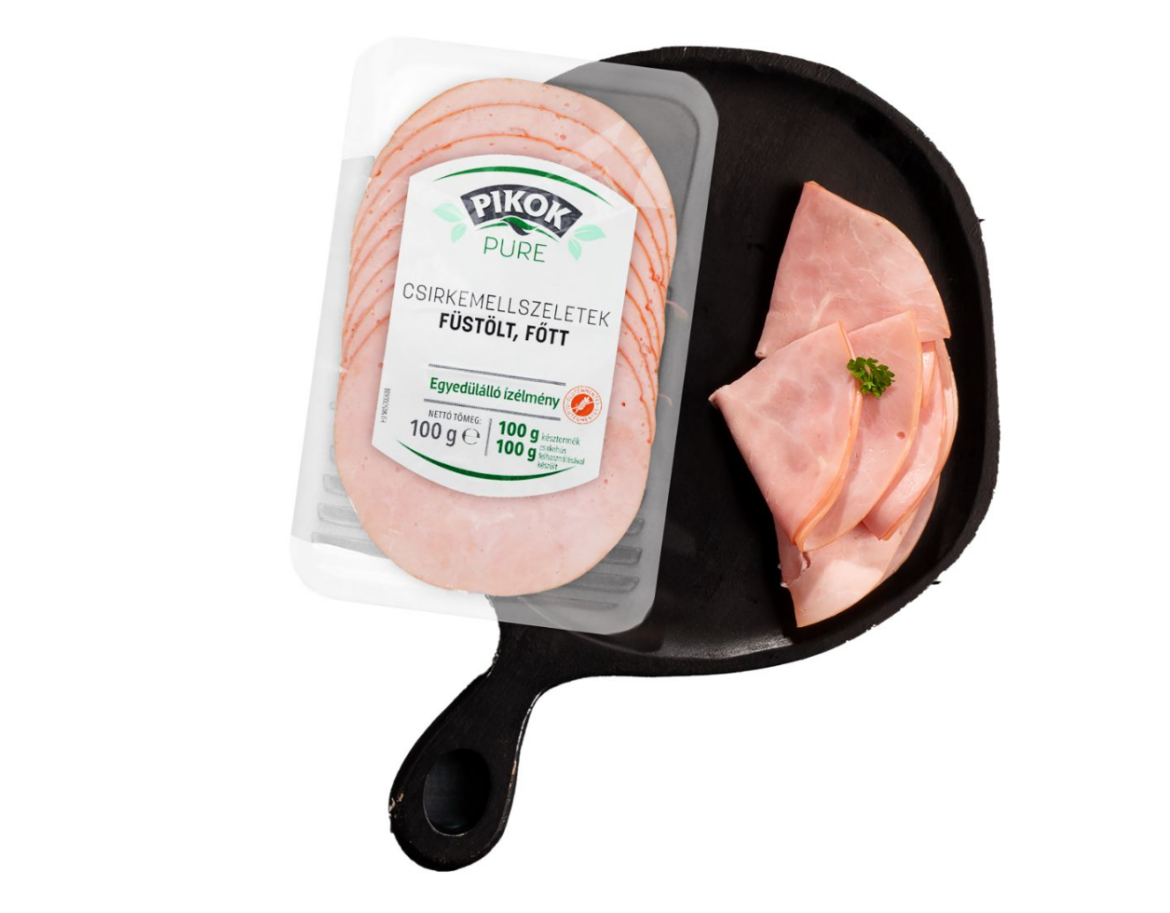 Pikok Pure Füstölt, főtt csirkemellszeletek