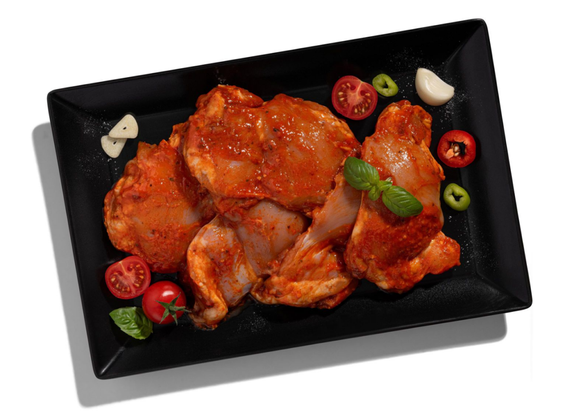Grillmeister Pácolt csirkefelsőcomb-filé paradicsomos-salsás