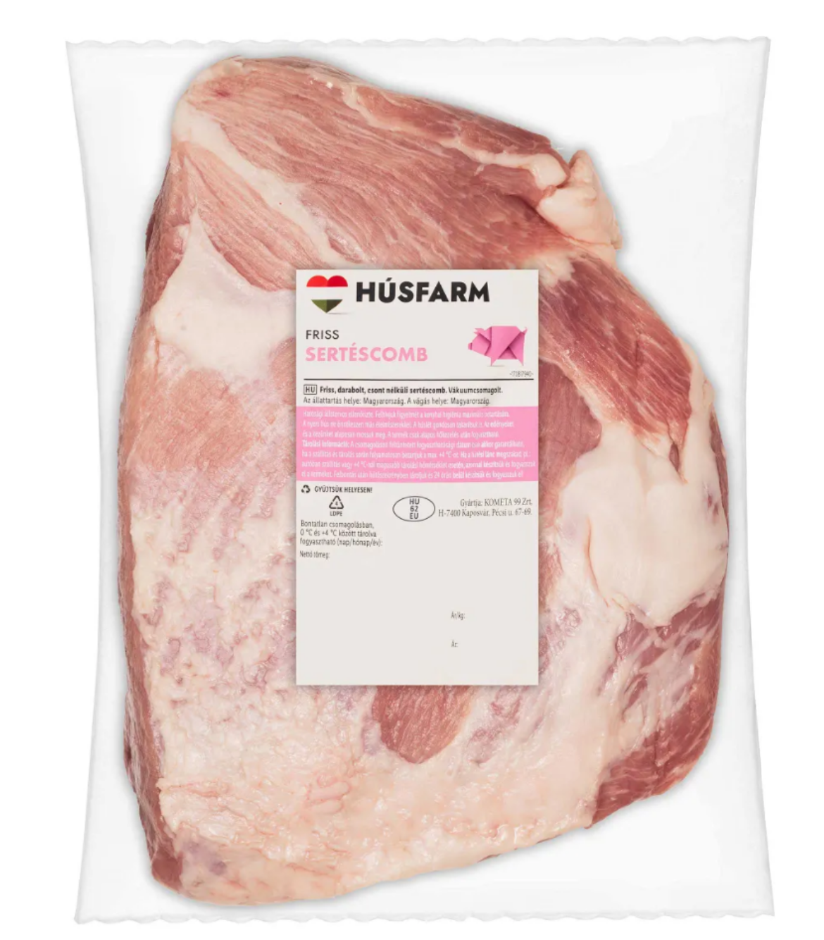 Húsfarm Friss sertéscomb, 1 kg