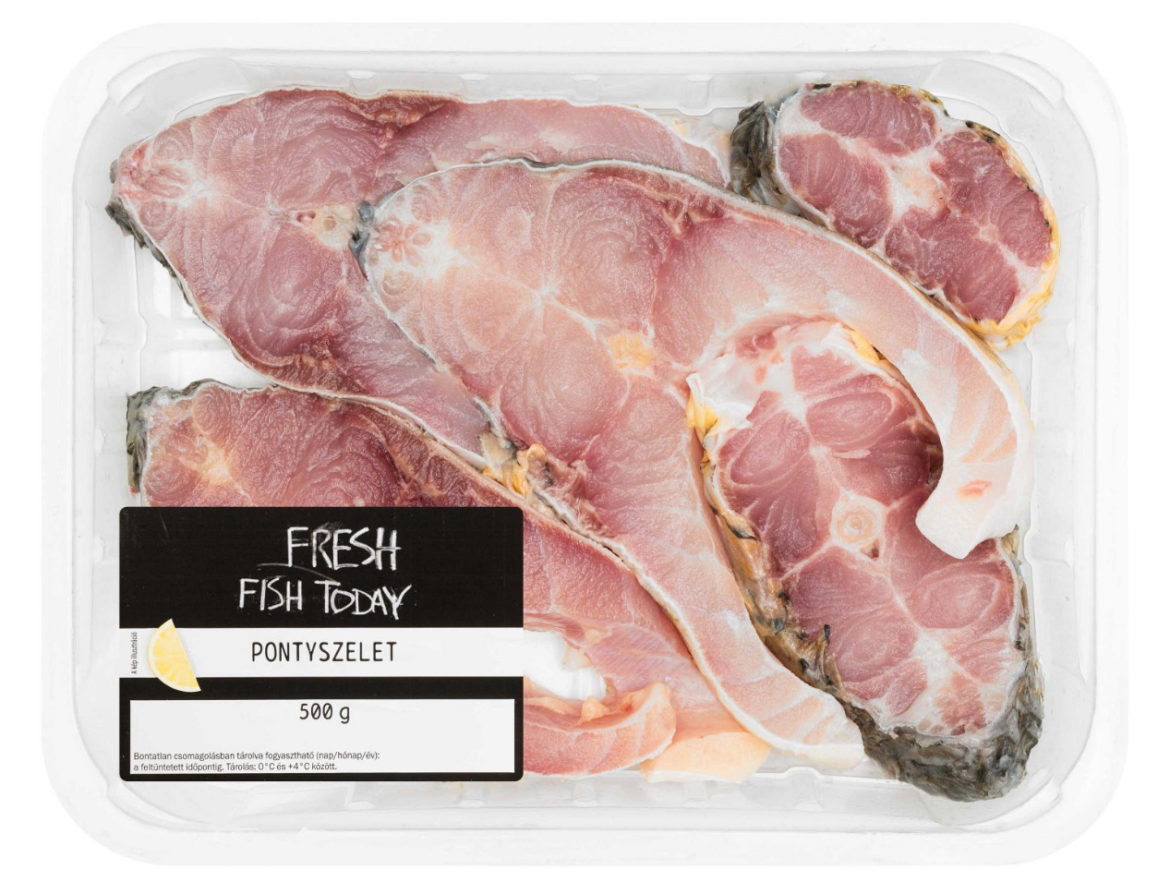 Friss pontyszeletek