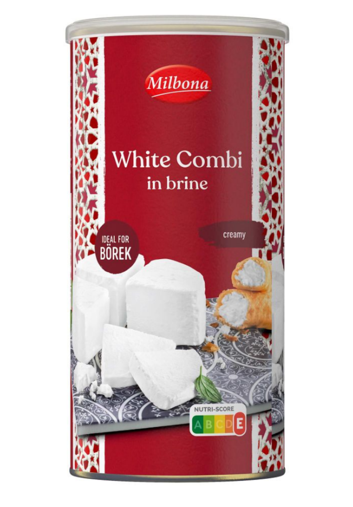 Milbona Krémfehér korong
