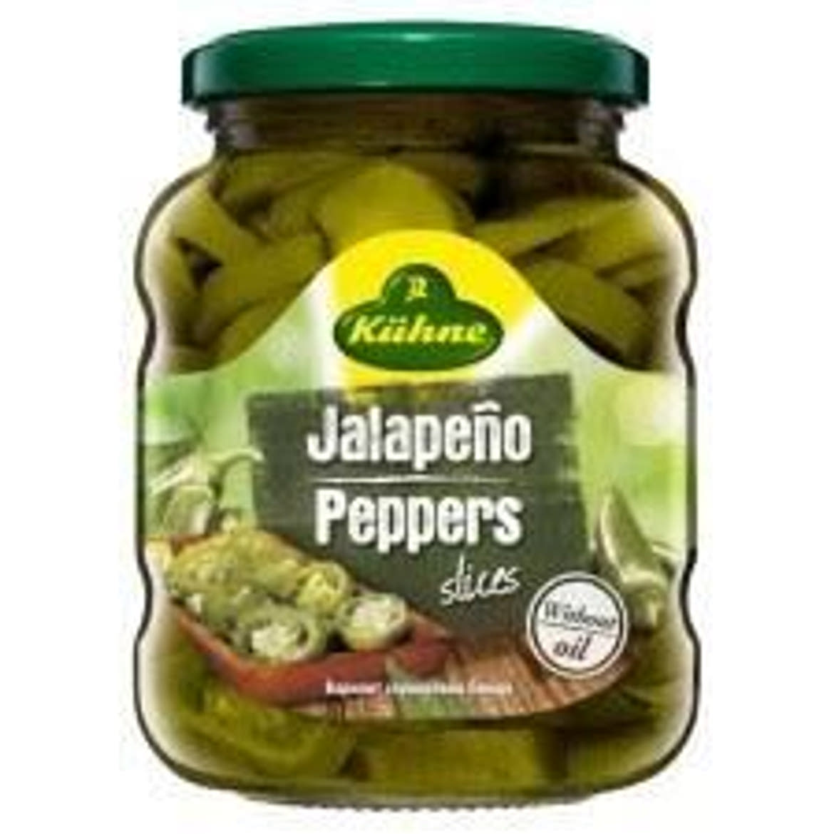 Kühne szeletelt jalapeno paprika