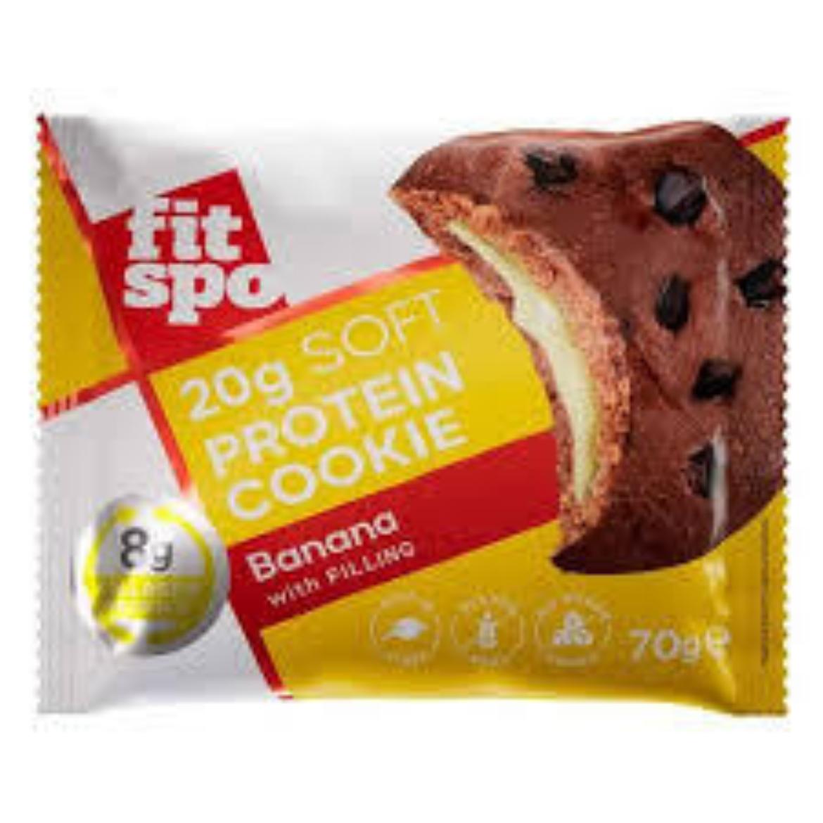 Fitspo Protein Cookie 70g Bananán