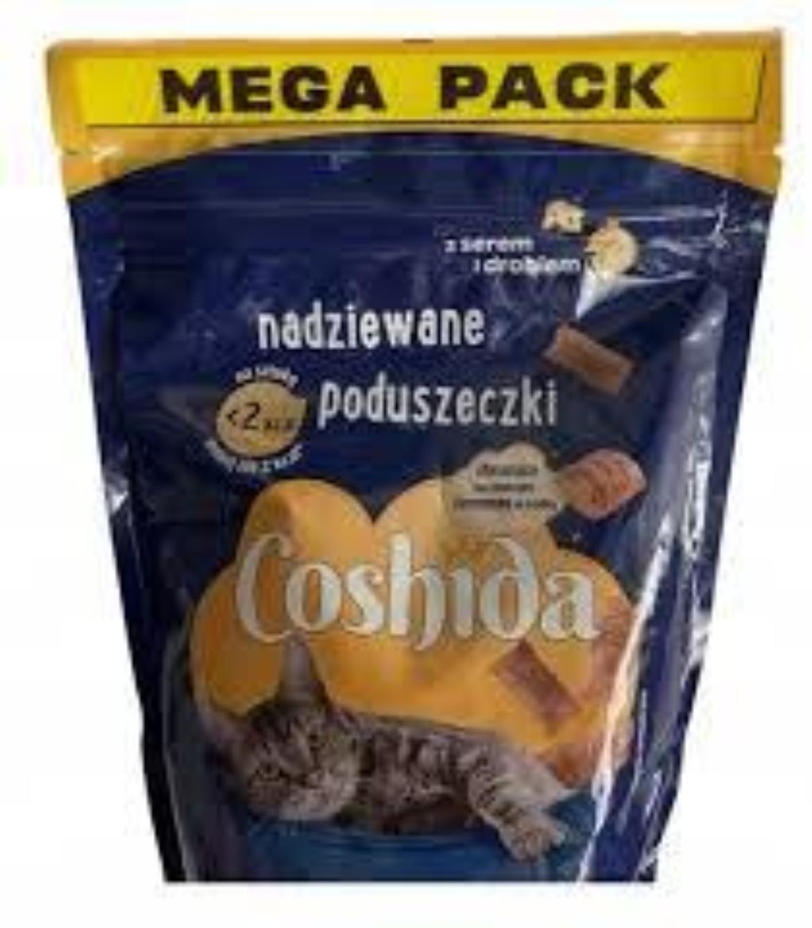 Coshida macska jutalomfalat ropogós töltöt párnák szárnyassal, sajttal megapack