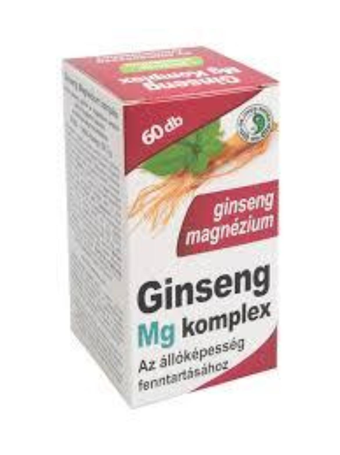 Dr. Chen ginseng magnézium komplex kapszula 60 db