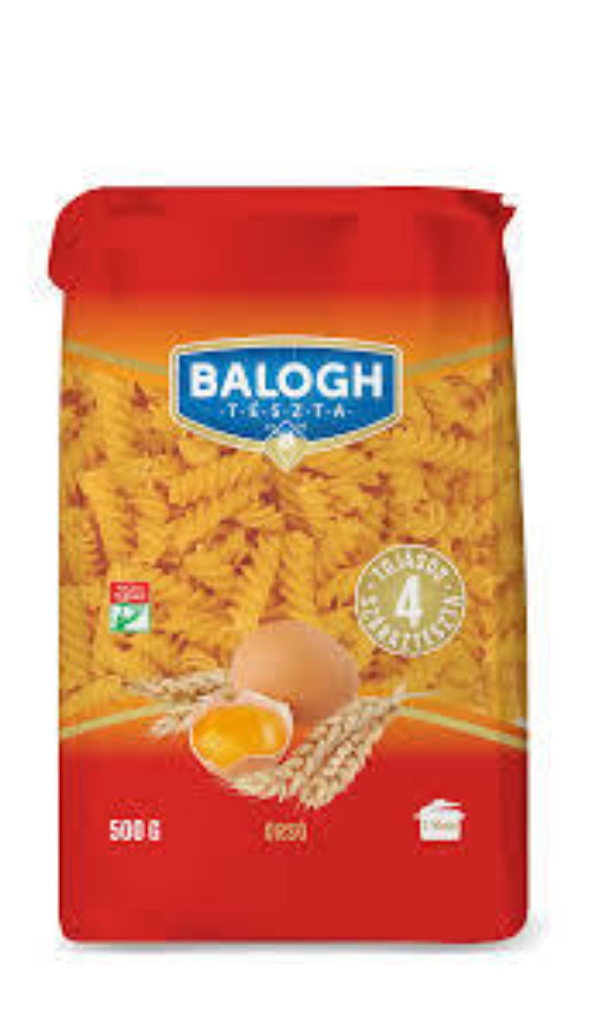 Balogh tészta 4 tojásos fodros nagykocka