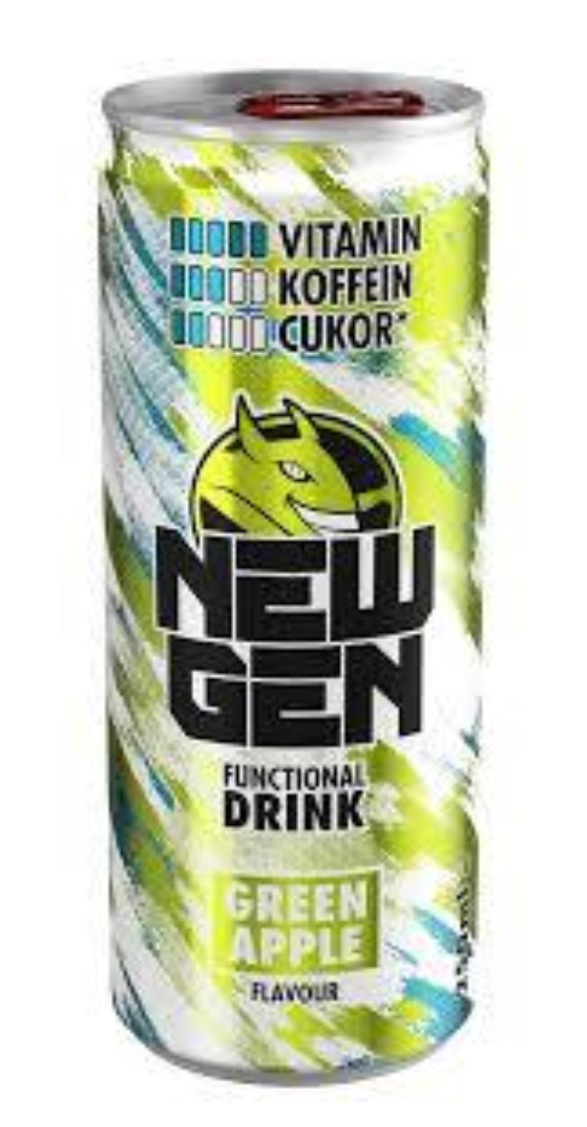 Hell New Gen Green apple funkcionális ital
