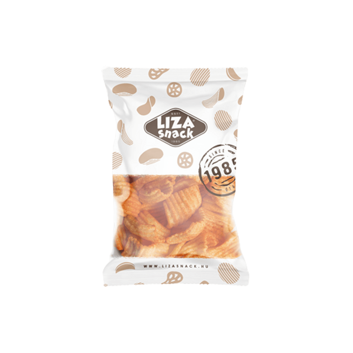 Liza Snack Hullám BBQ snack