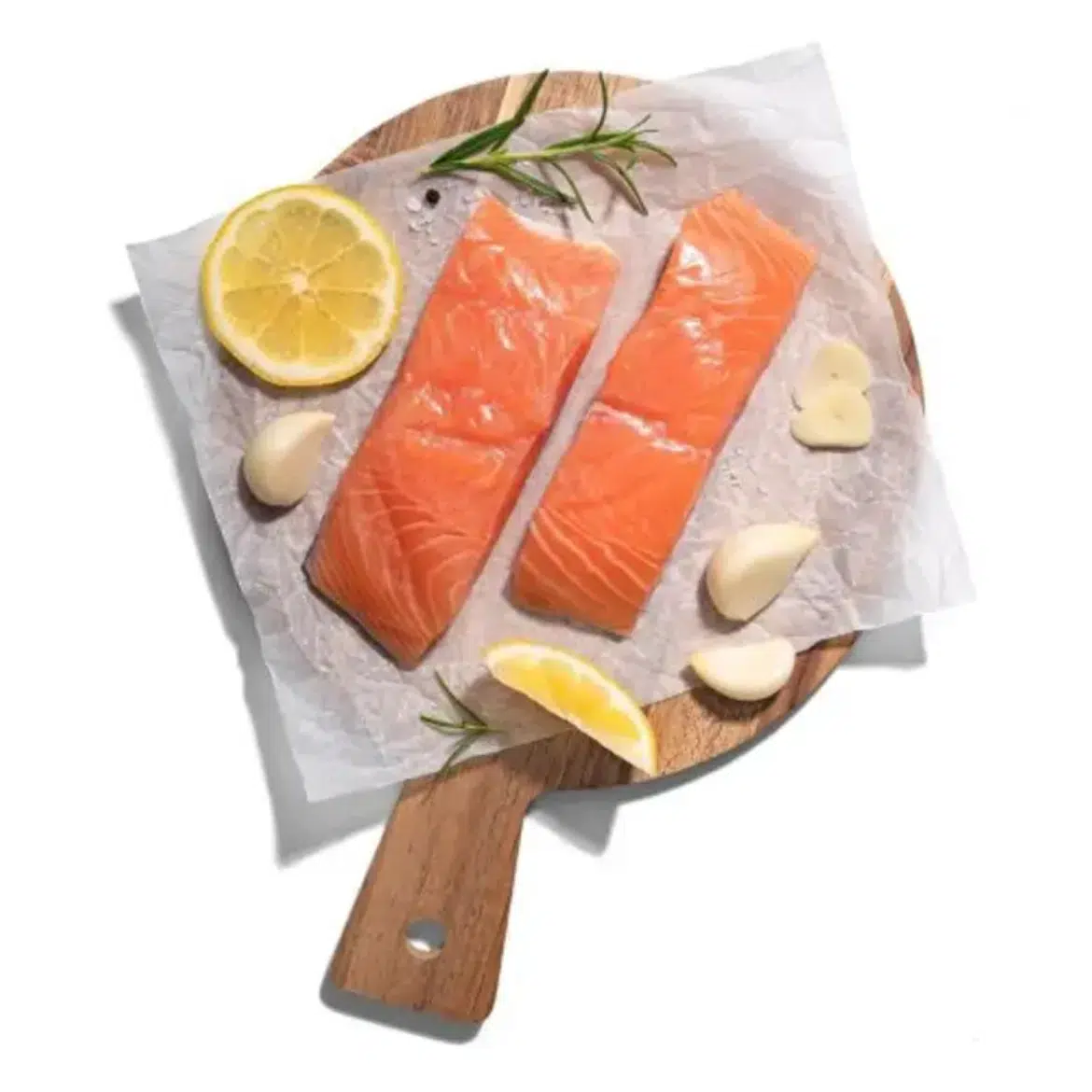 Ocean Sea, Marinált lazacfilé bőrrel citromízű marinádban, gyorsfagyasztott, 2 x 125 g, 250 g