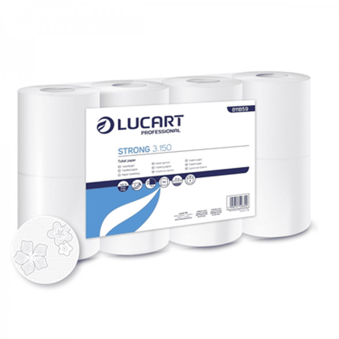 Lucart Strong 150L 3 Rétegű Toalettpapír