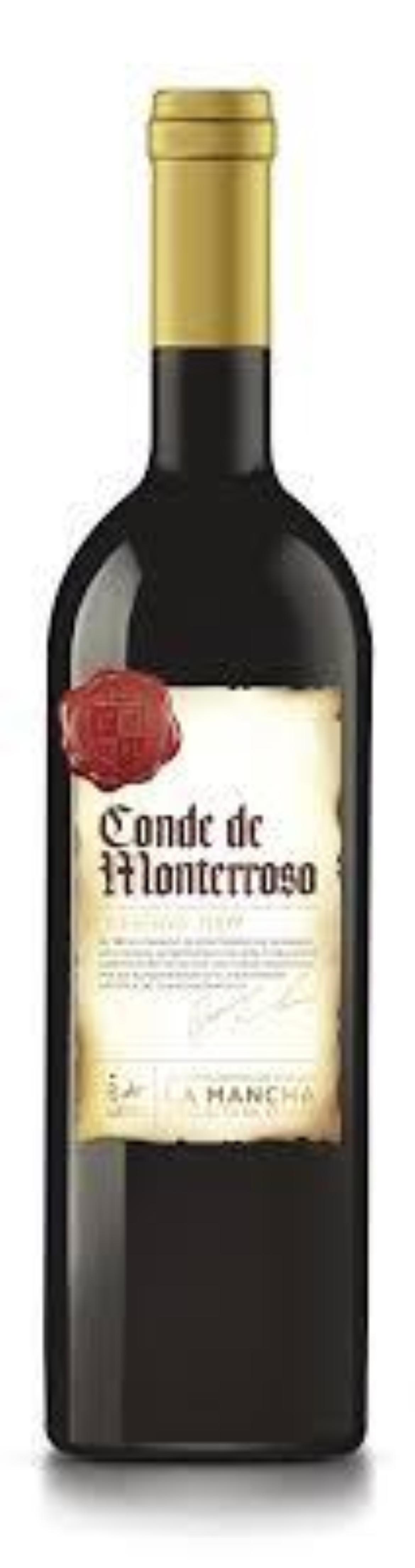 Conde de Monterroso, Reserva La Mancha félszáraz vörösbor 13,5%, 0,75 L
