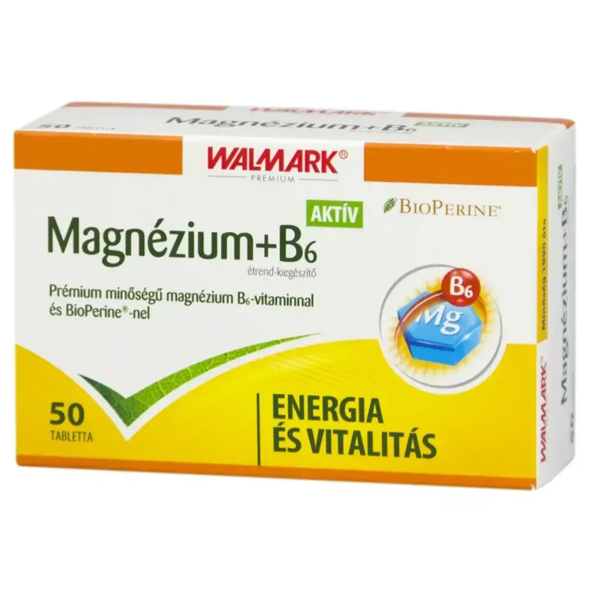 Walmark Magnézium +B6 aktív tabletta