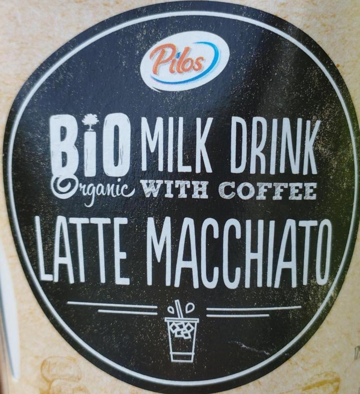 Pilos Bio kávéital Latte Macchiato, hűtött