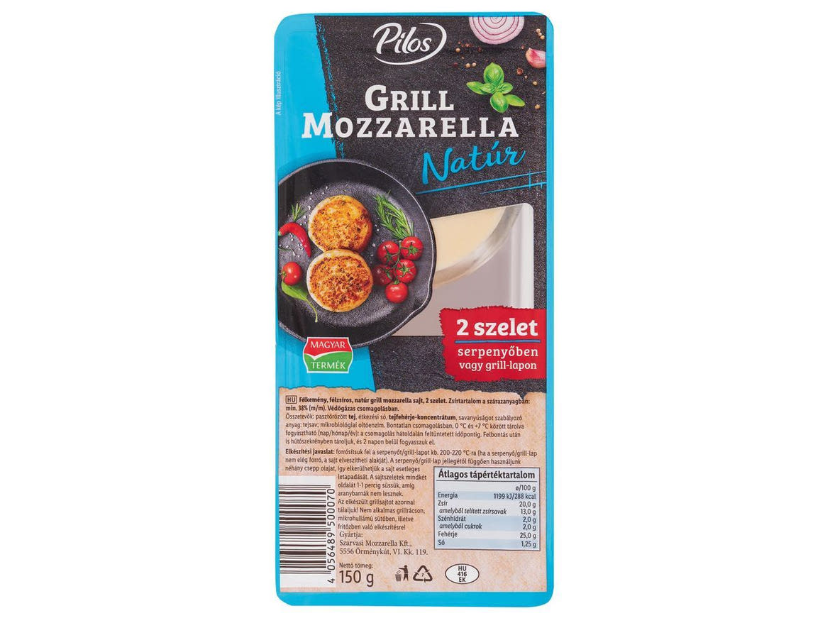 Pilos Grill mozzarella natúr