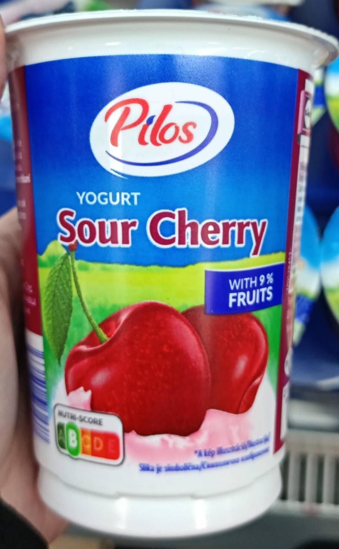 Pilos Gyümölcsjoghurt meggyes, 400 g