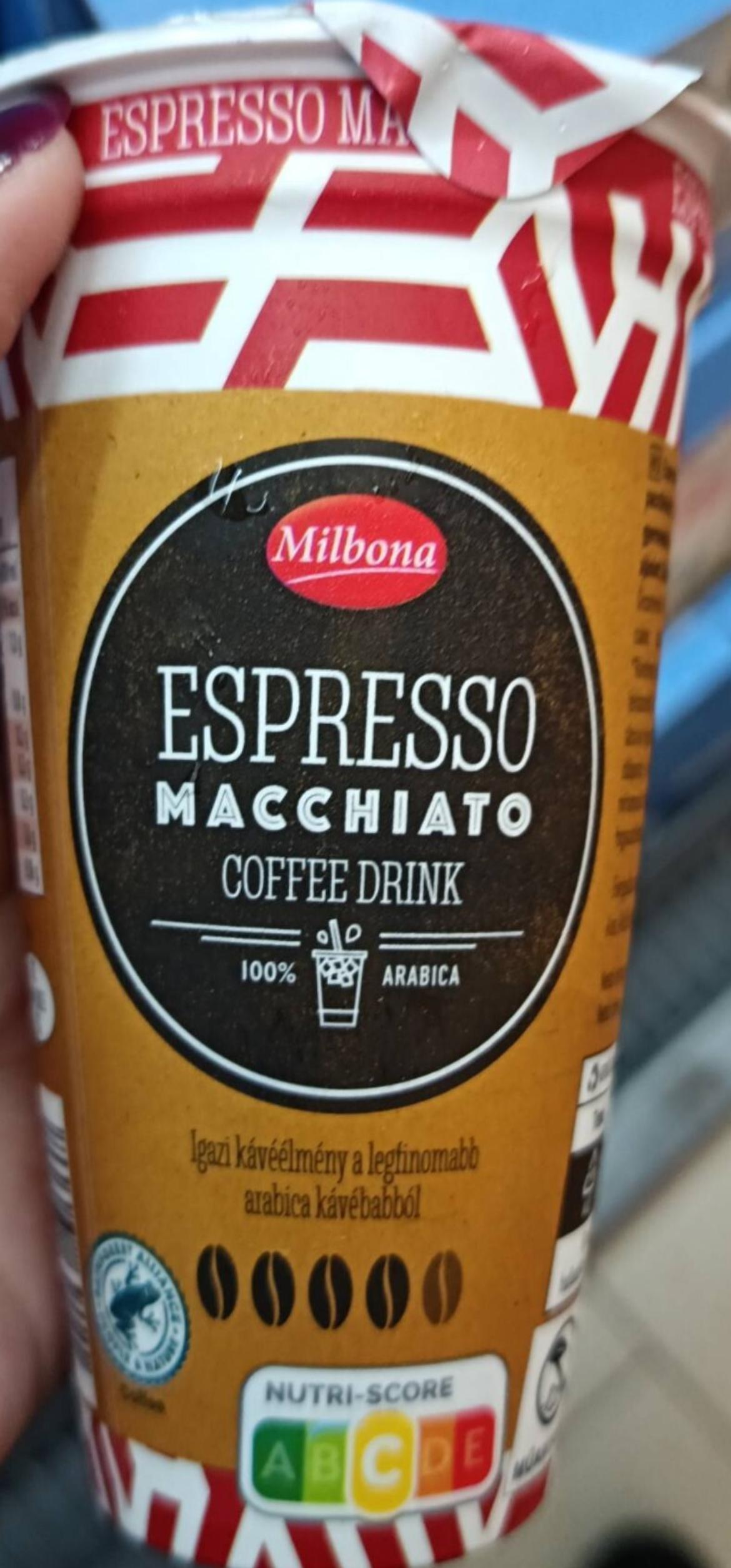 Milbona kávéital Espresso Macchiato