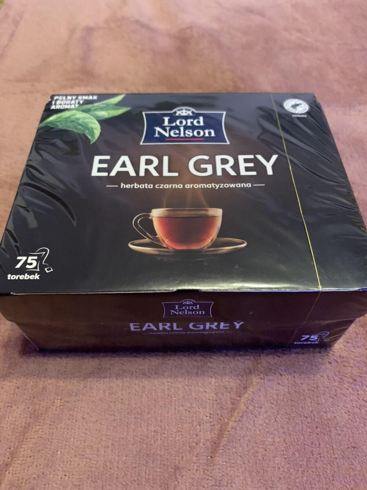 Lord Nelson Early grey fekete tea 25 db, 43,75 g