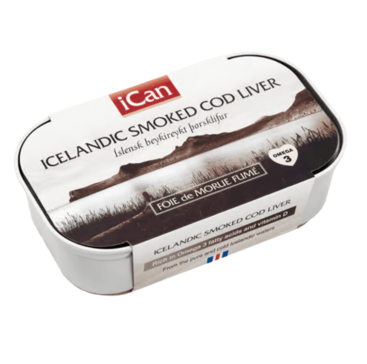 iCan Izlandi tőkehalmáj füst ízesítéssel