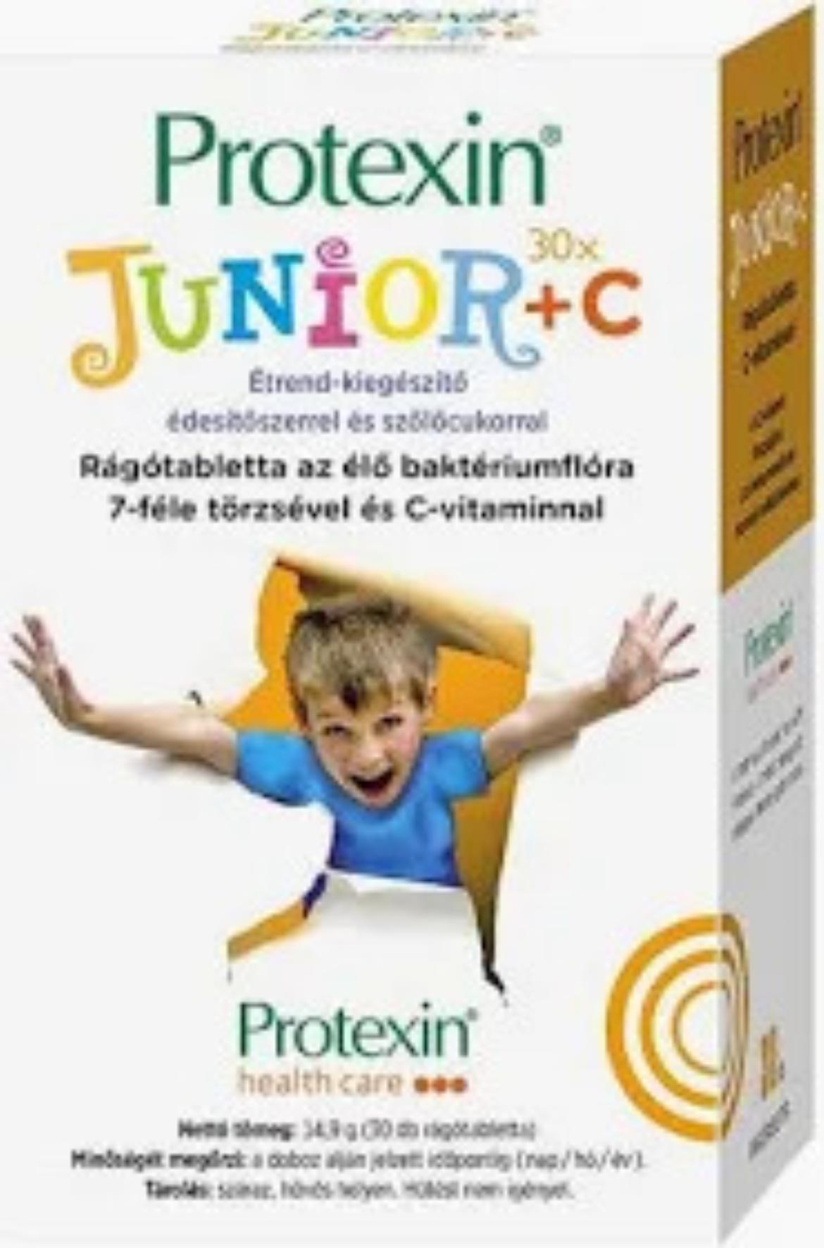 Protexin Junior + C-vitamin rágótabletta