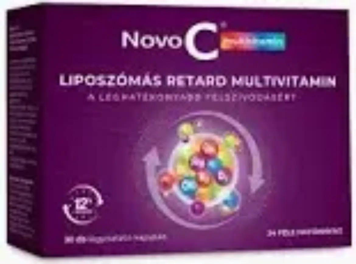 Novo C multivitamin liposzómás retard kapszula 30 db