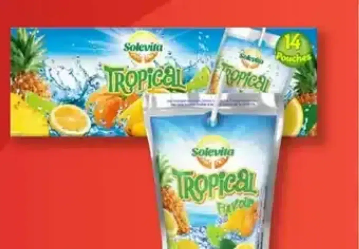 Solevita Gyümölcslé Trópusi ízű 14x200 ml, 2,8 L