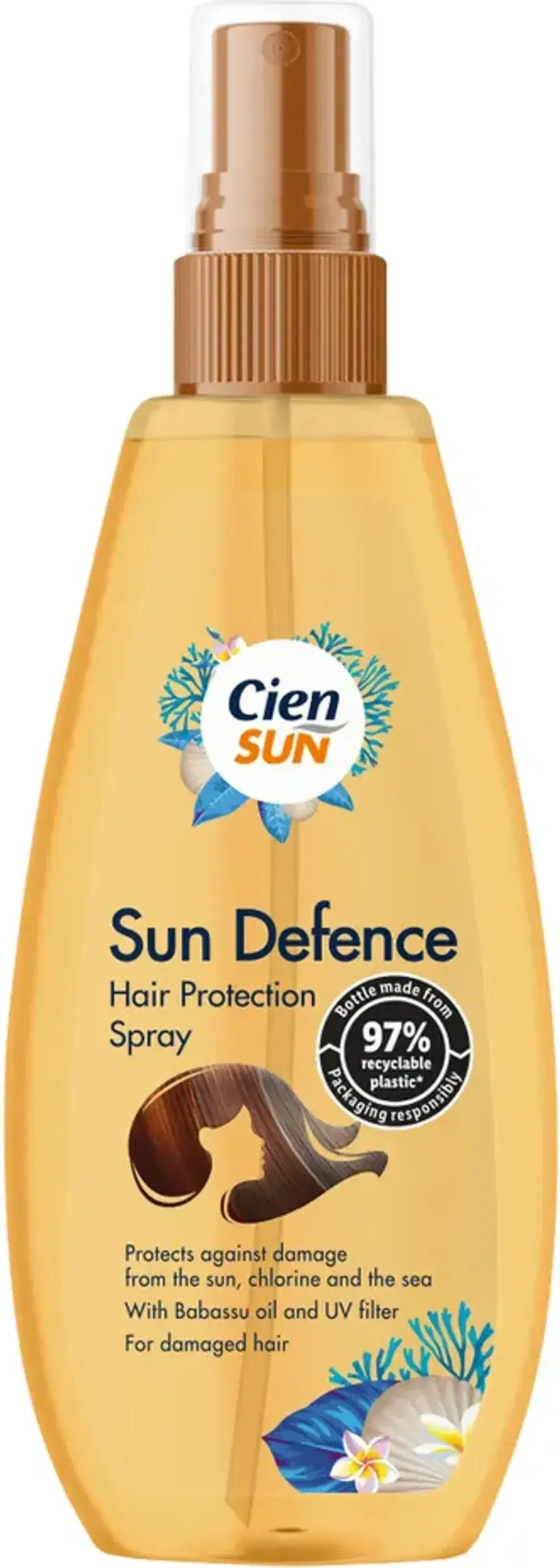 Cien napfényvédő spray hajra