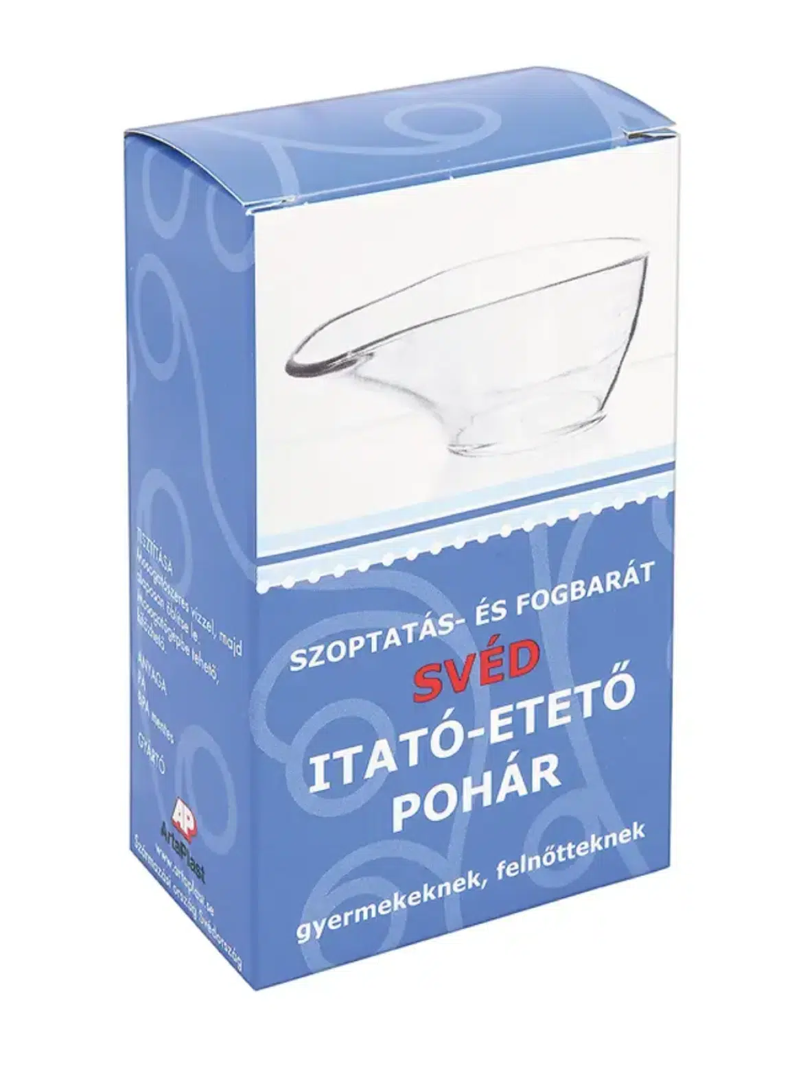 Drickskal svéd itató-etető pohár