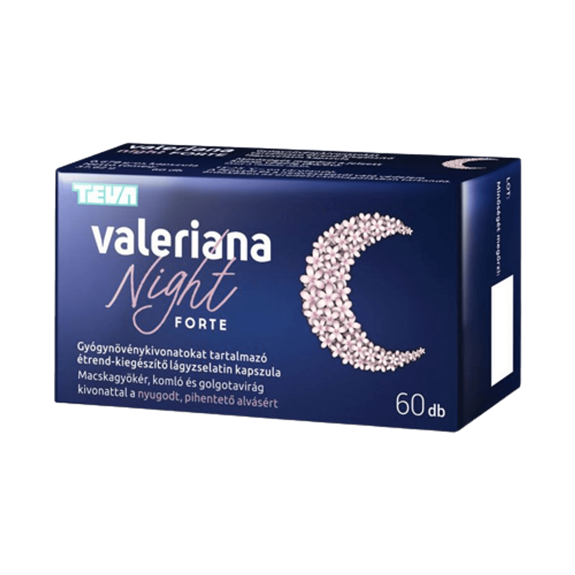 Valeriana Night Forte Ã©trend-kiegÃ©szÃ­tÅ‘ lÃ¡gyzselatin kapszula
