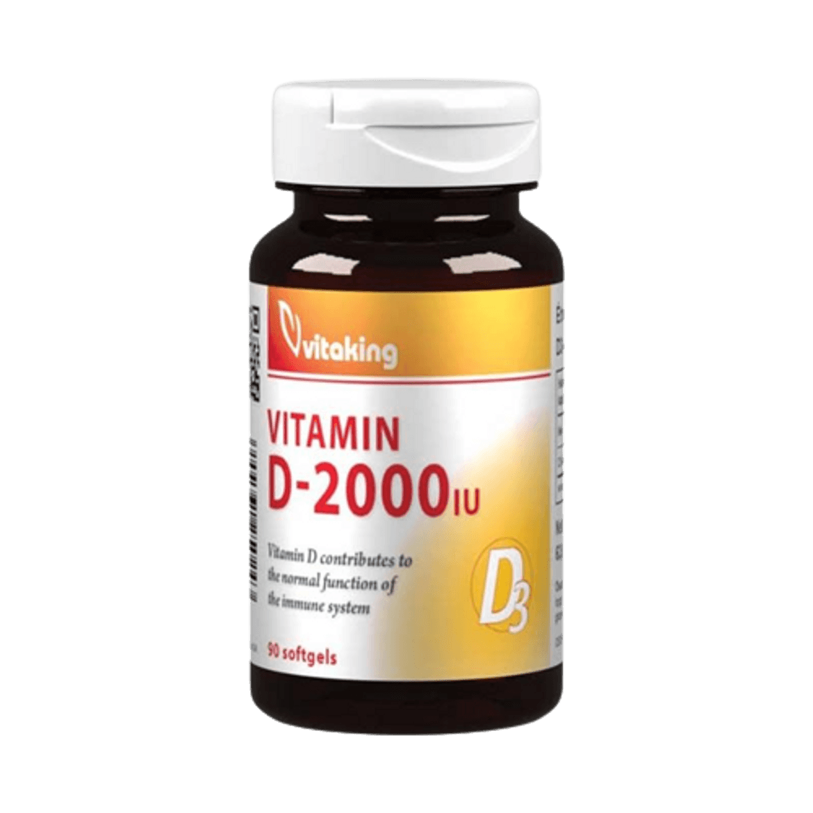 VitaKing D-vitamin 2000 NE gélkapszula