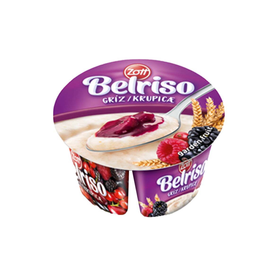 Zott Belriso erdei gyümölcsös grízpuding