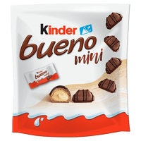 Kinder Bueno Mini tejcsokoládéval bevont tejes-mogyorós töltésű ostya
