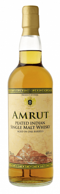 Amrut Indian Peated Malt Whisky 46%