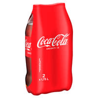 Coca-Cola colaÃ­zÅ± szÃ©nsavas Ã¼dÃ­tÅ‘ital 2 x 1,75 l