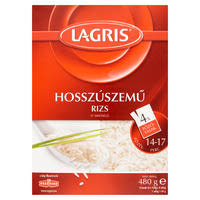 Lagris hosszÃºszemÅ± rizs fÅ‘zÅ‘tasakban 4 x 120 g